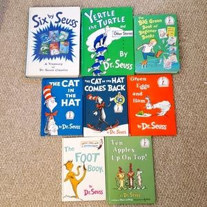 Lot of 8 Hardcover Dr. Seuss Books